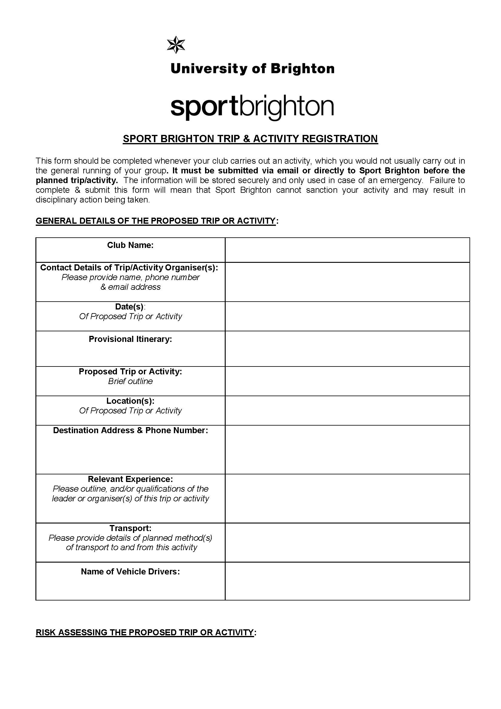Supervision Staff Template